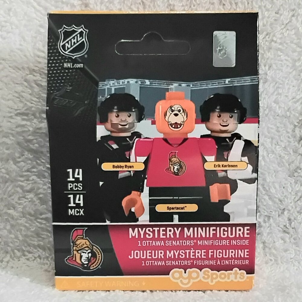 Sealed 2015 NHL Ottawa Senators Mystery Mini-Figures by OYO Sports!!